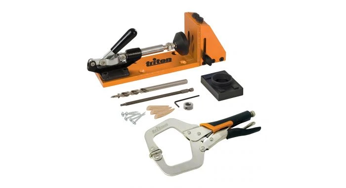 Triton TW8CPHJ 8-delige Pocket Boormalset Met Klem - 301392 3 Triton TW8CPHJ 8-delige Pocket Boormalset Met Klem - 301392