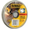 DeWalt DT42340TZ Doorslijpschijf In Blik - 125 X 22,23 X 1,2mm - Inox (10st) - DT42340TZ-QZ -FixIt Gereedschap 17a0c42af3163fdbd7cbceb94b4208a1
