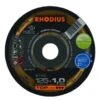 Rhodius 206163 TOPline Lll XT10 Doorslijpschijf - Extra Dun - 125 X 22,23 X 1mm - RVS/Staal - 206163 -FixIt Gereedschap 18f46d2b6a01e62c03011ecc7389b555
