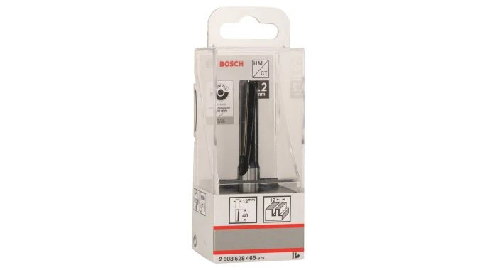 Bosch 2608628465 Vingerfrees Met Verlenging - 2 Snijvlakken - Hardmetaal - 12x40mm 3 Bosch 2608628465 Vingerfrees Met Verlenging - 2 Snijvlakken - Hardmetaal - 12x40mm