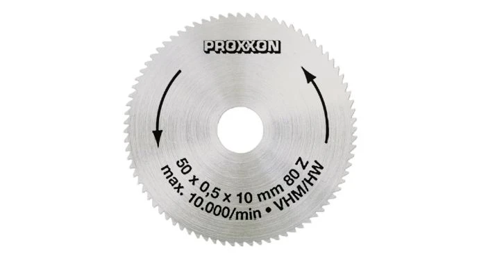 Proxxon Zaagblad HM Ø 50 Mm, 80 T. 3 Proxxon Zaagblad HM Ø 50 Mm, 80 T.