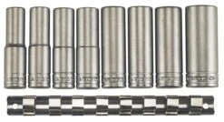 Teng Tools M12086 8 Delige 1/2" Doppenset Diep - 13 - 24 Mm - 101710101