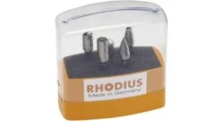 Rhodius HF SET 5 5-delige HM-Frezenset - 80x60x50mm