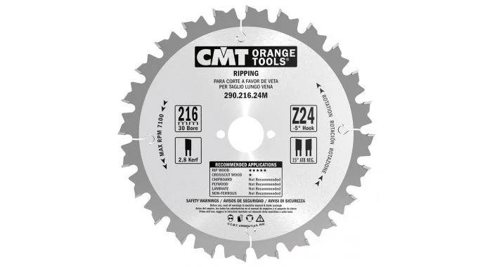 CMT 290.160.12E HW Schulpzaagblad - 160 X 16 X 12T - Hout 3 CMT 290.160.12E HW Schulpzaagblad - 160 X 16 X 12T - Hout