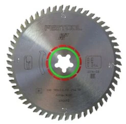 Festool 492052 / FF TF54 Cirkelzaagblad - 190 X FF X 54T - Hout / Epoxy / Aluminium / Kunststof