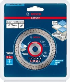 Bosch 2608900652 EXPERT Diamantdoorslijpschijf HardCeramic 76 X 1,9 X 10 Mm -FixIt Gereedschap 33028162adb7525337142468f05163d6