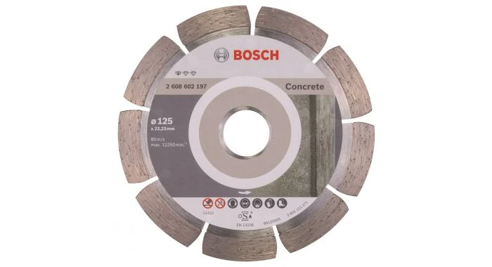 Bosch 2608602197 Standard Diamantdoorslijpschijf - 125 X 22,23 X 1,6mm - Beton 3 Bosch 2608602197 Standard Diamantdoorslijpschijf - 125 X 22,23 X 1,6mm - Beton