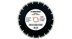 Perfectmate EPU0603 Diamantdoorslijpschijf S-Construct Universeel - 230 X 22,23mm