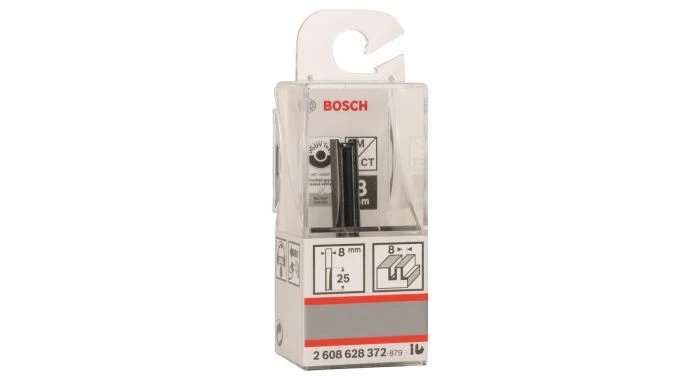 Bosch 2608628372 Vingerfrees Met Verlenging - 2 Snijvlakken - Hardmetaal - 8x25,4mm 3 Bosch 2608628372 Vingerfrees Met Verlenging - 2 Snijvlakken - Hardmetaal - 8x25,4mm