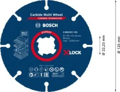 Bosch 2608901193 EXPERT X-LOCK Doorslijpschijf Carbide Multi Wheel 125mm 23 Bosch 2608901193 EXPERT X-LOCK Doorslijpschijf Carbide Multi Wheel 125mm -FixIt Gereedschap 4d1ec082fcf7bf568cb6b261aa71bf8d