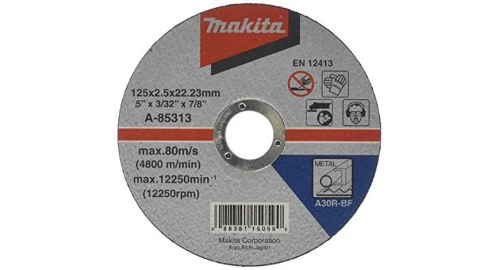 Makita A-85307 Doorslijpschijf - 115 X 22,23mm - Metaal 3 Makita A-85307 Doorslijpschijf - 115 X 22,23mm - Metaal
