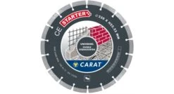 Carat CES1253000 Diamantzaagblad Voor Droogzagen - 125 X 22,23mm - Universeel