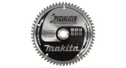Makita B-09612 Specialized Cirkelzaagblad - 190 X 20 X 60T - Aluminium / Trespa / Kunststof