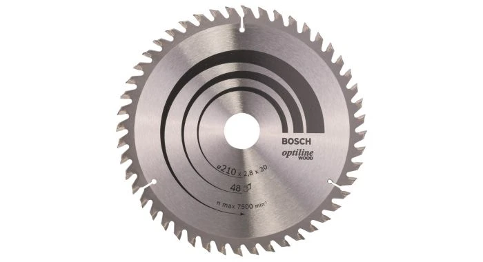 Bosch 2608640623 Optiline Cirkelzaagblad - 210 X 30 X 48T - Hout 3 Bosch 2608640623 Optiline Cirkelzaagblad - 210 X 30 X 48T - Hout