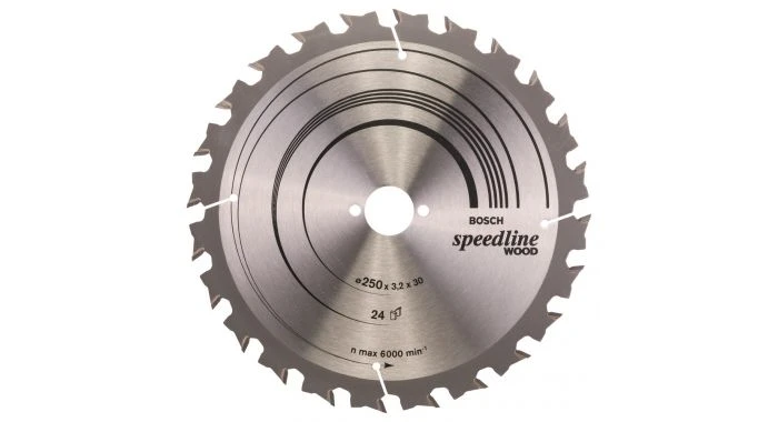 Bosch 2608640680 / LWZ Cirkelzaagblad Speedline - 250 X 30 X 24T - Hout 3 Bosch 2608640680 / LWZ Cirkelzaagblad Speedline - 250 X 30 X 24T - Hout