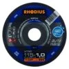 Rhodius 206170 TOPline Lll XT20 Doorslijpschijf - Extra Dun - 115 X 22,23 X 1mm - Staal - 206170 2 Rhodius 206170 TOPline Lll XT20 Doorslijpschijf - Extra Dun - 115 X 22,23 X 1mm - Staal - 206170 -FixIt Gereedschap 5fdc914c78a405794d7acb762f9ec3c9