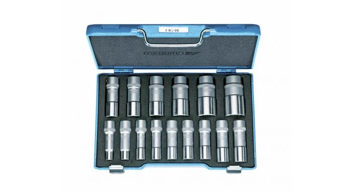 Gedore D 19 L-015 15-delige Dopsleutelset 1/2" - 10-32mm - 2190214 3 Gedore D 19 L-015 15-delige Dopsleutelset 1/2" - 10-32mm - 2190214
