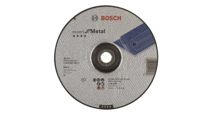 Bosch 2608600225 Expert Doorslijpschijf - 230 X 22,23 X 2,5mm - Metaal 3 Bosch 2608600225 Expert Doorslijpschijf - 230 X 22,23 X 2,5mm - Metaal