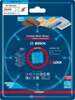 Bosch 2608901193 EXPERT X-LOCK Doorslijpschijf Carbide Multi Wheel 125mm 21 Bosch 2608901193 EXPERT X-LOCK Doorslijpschijf Carbide Multi Wheel 125mm -FixIt Gereedschap 7bcdae8986707fda10976f46120d35b1