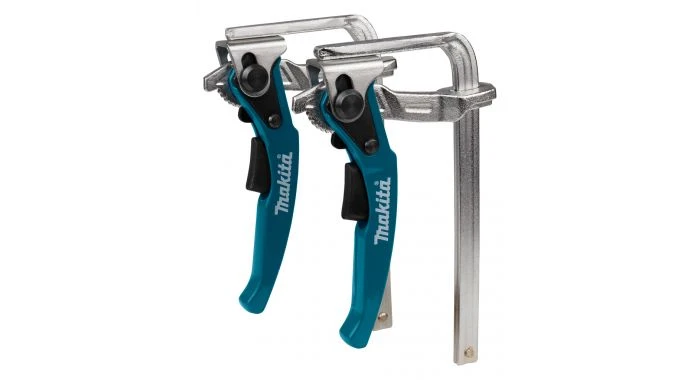 Makita 199826-6 Geleiderail Snelspan Klemset 3 Makita 199826-6 Geleiderail Snelspan Klemset