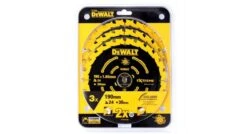 DeWalt DT10399 Constructie Cirkelzaagbladen Set - 190 X 30 X 24T (3st) - Hout - DT10399-QZ