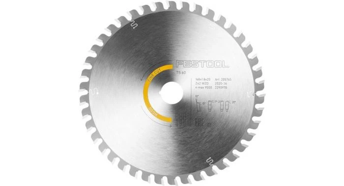 Festool 205765 Cirkelzaagblad - HW 168x1,8x20 - 42T - Hout 3 Festool 205765 Cirkelzaagblad - HW 168x1,8x20 - 42T - Hout