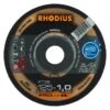 Rhodius 204621 PROline Ll XT38 Doorslijpschijf - Extra Dun - 125 X 22,23 X 1,0mm - RVS/Staal - 204621
