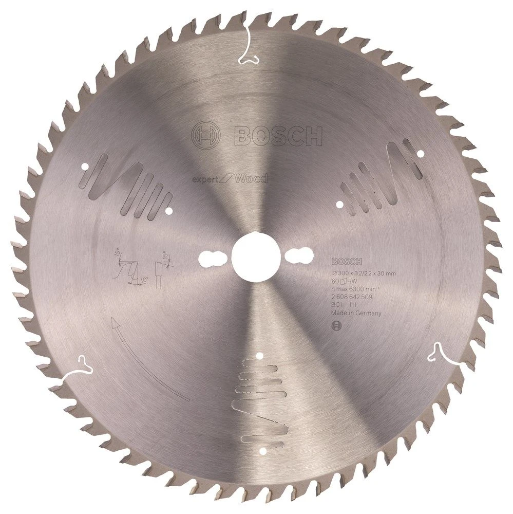 Bosch 2608642509 Expert Cirkelzaagblad - 300 X 30 X 60T - Hout - Carbide 3 Bosch 2608642509 Expert Cirkelzaagblad - 300 X 30 X 60T - Hout - Carbide