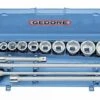 Gedore 32 EM / D 32 EM 14-delige Dopsleutelset 3/4" - 22-50mm - 6280340 -FixIt Gereedschap a30aebc1596cdd2835bc62de5850e5cf
