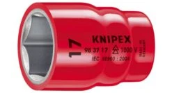 Knipex 983710 VDE Dopsleutel - Zeskant - 10mm - 3/8" (L=42mm)