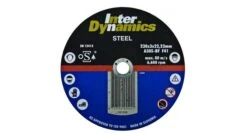 InterDynamics 391115 Diamantdoorslijpschijf - 115 X 22,23 X 3mm - Metaal