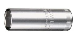 Stahlwille 40L-10 Lange Dopsleutel - Zeskant - 10mm - 1/4" (L= 50mm) - 1020010