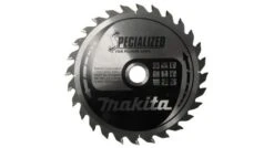 Makita B-09282 Specialized Cirkelzaagblad - 165 X 20 X 28T - Hout
