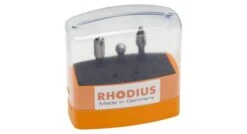 Rhodius HF SET 3 3-delige HM-Frezenset - 80x60x50mm