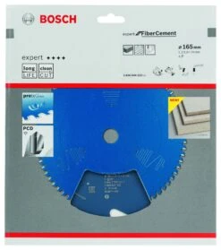 Bosch 2608644122 Expert Cirkelzaagblad - 165 X 20 X 4T - Vezelcement - Carbide -FixIt Gereedschap c240991bc850c022020f80b94ea08b06