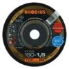Rhodius 210224 Ceramicon XT100 Doorslijpschijf - Extra Dun - 150 X 22,23 X 1,5mm - RVS/Staal - 210224 -FixIt Gereedschap c7e49f8a22dabfc41e75fd3c6b51da3e