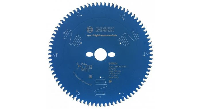 Bosch 2608644360 Expert Cirkelzaagblad - 254 X 30 X 80T - Laminaat 3 Bosch 2608644360 Expert Cirkelzaagblad - 254 X 30 X 80T - Laminaat