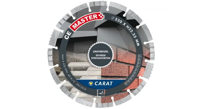 Carat CEM1403000 Diamantzaagblad Voor Droogzagen - 22,2 X 140mm - Universeel 3 Carat CEM1403000 Diamantzaagblad Voor Droogzagen - 22,2 X 140mm - Universeel