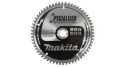 Makita B-09553 Specialized Cirkelzaagblad - 160 X 20 X 60T - Aluminium / Trespa / Kunststof