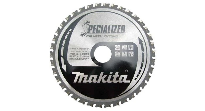 Makita B-09759 Specialized Cirkelzaagblad - 185 X 30 X 38T - Metaal 3 Makita B-09759 Specialized Cirkelzaagblad - 185 X 30 X 38T - Metaal
