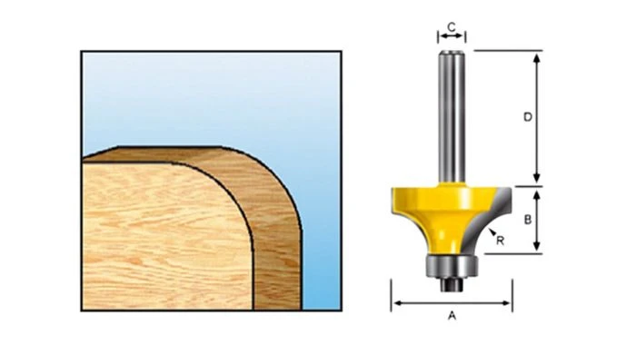 Makita D-09422 Afrondfrees Met Kogellager - 18,7mm - 6mm 3 Makita D-09422 Afrondfrees Met Kogellager - 18,7mm - 6mm
