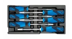 Gedore 1500 ES-2133 Soksleutel-schroevendraaierset In 1/3 Gereedschapsmodule