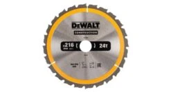 DeWalt DT1952 Cirkelzaagblad - 216 X 30 X 24T - Hout (Met Nagels) - DT1952-QZ