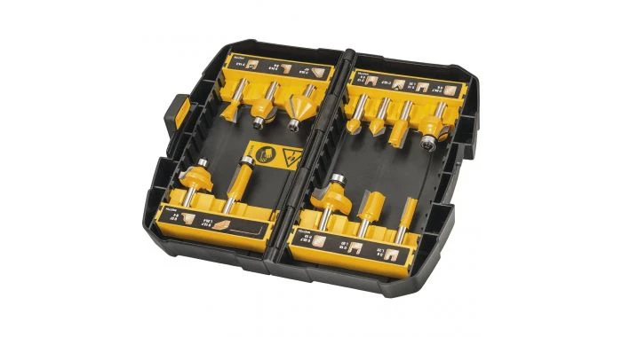 DeWalt DT90016 Frezenset 12-delig - 8mm 3 DeWalt DT90016 Frezenset 12-delig - 8mm